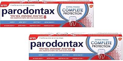 Dentifrice parodontax extra fresh protection totale contre les saignements des gencives - 2x