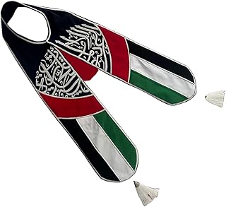 Écharpe drapeau de la fête nationale des émirats arabes unis pour hommes femmes