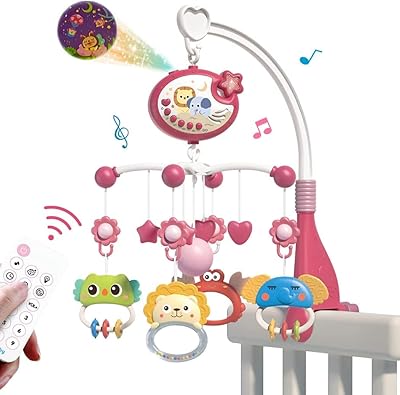 Jouet musical de cloche de lit de bébé techvida, mobile musical de berceau