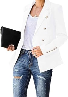 Blazer décontracté à manches longues pour femme pour le travail et le bureau