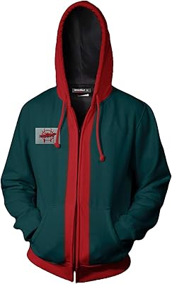 Newdong adulte dans le spider verse sweat à capuche manteau à fermeture éclair
