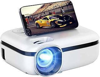 Projecteur wifi, mini projecteur extérieur hd 3800l, supporte écran 1080p 200", cinéma maison pour films, jeux vidéo, hdmi, usb, aux, av, ps4, ordinateur portable, ios, android. Votre satisfaction, notre priorité chez Diaytar