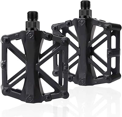 9 16 pédales de vélo pour vtt pédale plate avec 16 broches