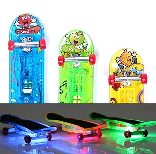 Mini skateboards lumineux à led créatifs pour cadeaux de fête et décorations