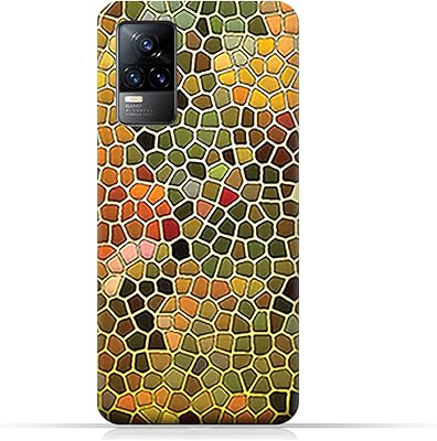 Coque de protection en tpu amc design pour vivo v21e avec motif artistique