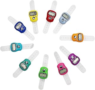 5 compteur électronique numérique lcd tasbih, compteur de doigt islamique zikr islam musulman, compteur d'anneaux à main multicolore, petit rouleau mécanique réinitialisable, suivi du numéro de rouleau, compte aléatoire. Découvrez le shopping sans frontières avec Diaytar Sénégal