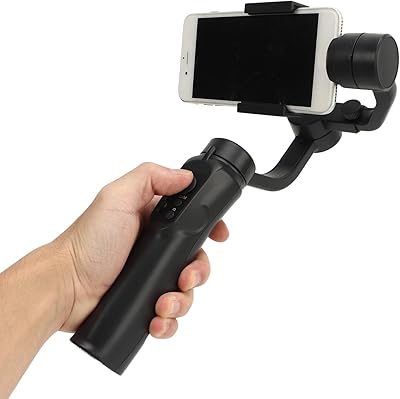 Stabilisateur de cardan pour smartphones, stabilisateur mobile bluetooth anti-secousse avec trépied, stabilisateur
