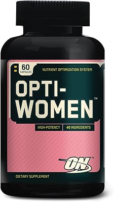 Capsules multivitaminées et minérales optimum nutrition pour femmes - taille 60 capsules