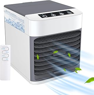 Refroidisseur d'air personnel ecostore | par évaporation portable humidificateur avec bouton