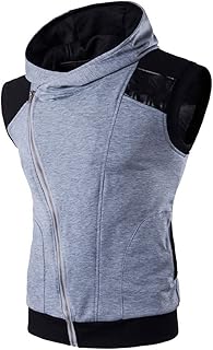 Hrtlss gilet homme vêtements hommes sweats à capuche gilet sans manches homme sweat