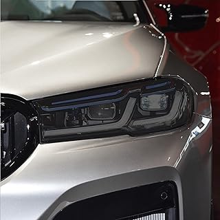 2 pièces aileron de lèvre de pare-chocs avant de voiture thermoplastique transparent fumé
