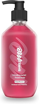 Savon liquide liquide antibactérien pour le lavage des mains shieldme au parfum rubis