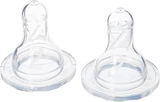 Tétine d'alimentation en silicone dr. brown's narrow neck options, étape 2, 2 pièces