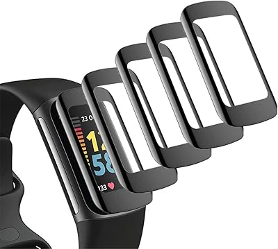 Film de protection d'écran 3d résistant aux rayures ewinner pour fitbit