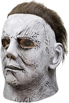 Masque michael myers, masque d'horreur en latex pour halloween, adapté aux fêtes costumées