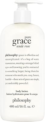 Lait corporel philosophy pure grace nude rose pour femme, 473 ml