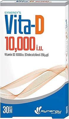 Synergy vita-d 10000ui comprimés 30