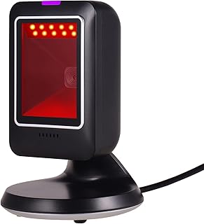 Scanner de codes-barres omnidirectionnel mp6300y 1d/2d/qr, lecteur de codes-barres usb filaire, image cmos