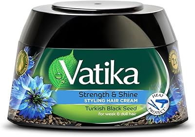 Crème coiffante force et brillance aux graines noires de turquie de vatika naturals - 140 ml. Diaytar : Des offres irrésistibles chaque jour