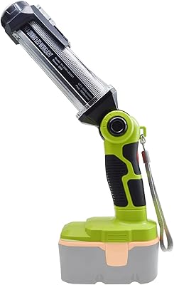 Lampe de poche led sans fil ryobi oneplus 18v, lampe de poche