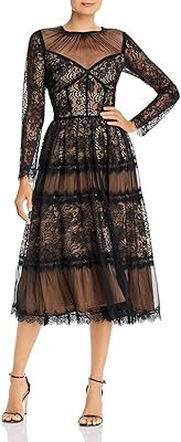 Robe tadashi shoji pour femme taille l/s adaptée à toutes les occasions spéciales