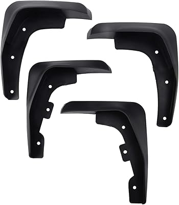 Pour lexus es350 2007-2012, garde-boue 4 pièces garde-boue avant arrière garde-boue accessoires