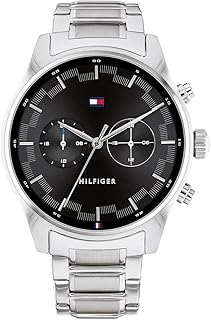 Montre analogique à quartz sauer de tommy hilfiger pour hommes