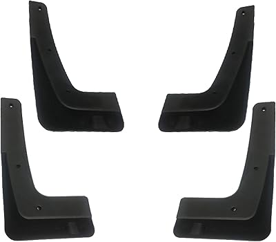 4 pièces auto, kit de protection de carrosserie, pour kia sportage 2017-2019, pare-éclaboussures