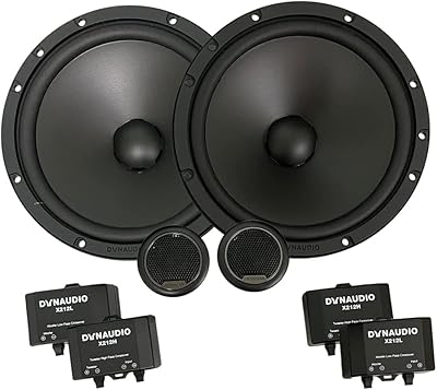 Système de haut-parleurs de voiture 2 voies dynaudio isotan 212, woofer, haut-parleur, kit