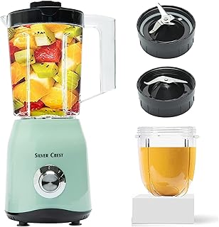 Mélangeur de cuisine 15 l 1500 w avec 2 tasses mélangeur