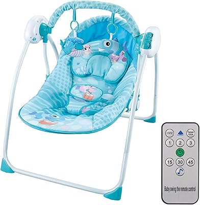 Balançoire bébé occuwzz pour nourrissons, chaise à bascule électrique confortable avec musique bluetooth