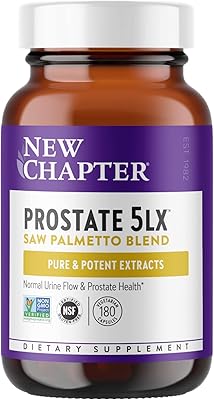 Supplément pour la prostate new chapter - prostate 5lx avec saw palmetto +
