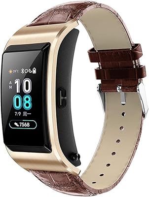Band xe ha ema compatible avec huawei talk b5 bracelet en cuir