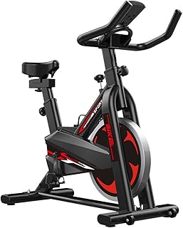 Vélo d'exercice okoz® vélo stationnaire d'intérieur avec écran lcd pour d'entraînement