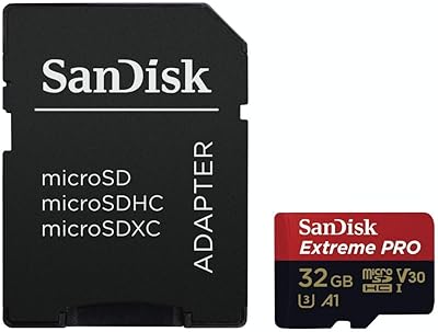 Carte mémoire sandisk compatible avec les caméscopes et appareils photo - cartes micro