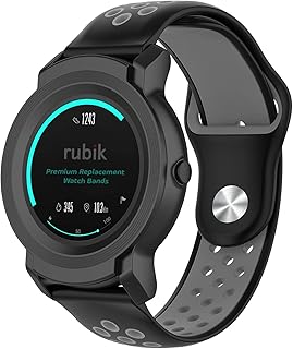Bracelet de montre en silicone rubik compatible avec samsung gear s3 frontier/gear s3