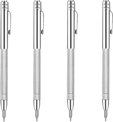 Outil de gravure en carbure de tungstène 4 pièces, stylo de gravure