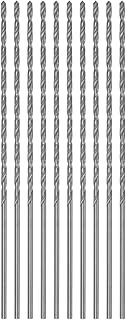 10 pièces de forets harvington extra longs, forets hss de 1,5 mm