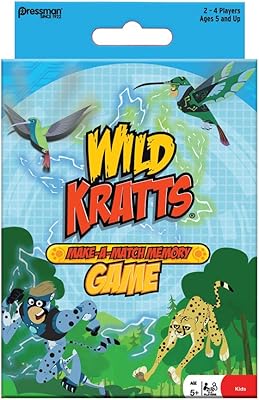 Prisman wild carts make-a-match 'n box, multicolore, 5 pouces, 60 mois à 180