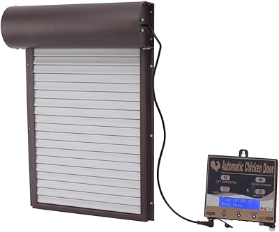Porte de poulailler en métal, mode de détection de lumière télécommandé, porte de poulailler temporisée pour ferme d'animaux (prise au). Diaytar Sénégal : Qualité garantie, prix imbattables, livraison rapide