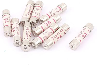 Aexit (84ry561qf231) fusibles à cartouche en céramique à faible capacité de coupure 3a