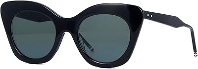 Lunettes de soleil thom brown tb 508 a-blk noir avec gris