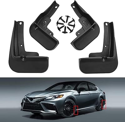 Kit de bavettes garde-boue pour toyota camry le 2018 2020 2021 accessoires avant
