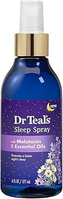 Spray sommeil du dr teal avec mélatonine et huiles essentielles, 6 oz