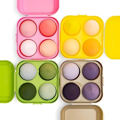Éponge de maquillage beauty blender, lot de 4, lot de 4