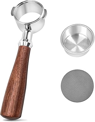 Filtre à café sans fond de 51 mm filtre avec en acier inoxydable