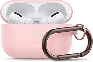 Étui elgaw en silicone souple et fin pour airpods pro avec clip de suspension, conçu pour apple airpods pro. Commandez malin, vivez mieux avec Diaytar