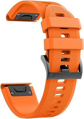Bracelet de rechange en silicone dado 22 mm compatible avec garmin fenix ​​​​7