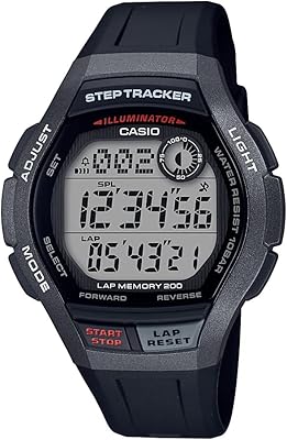 Montre à quartz numérique pour homme - 2000h- 1avcf avec écran numérique à