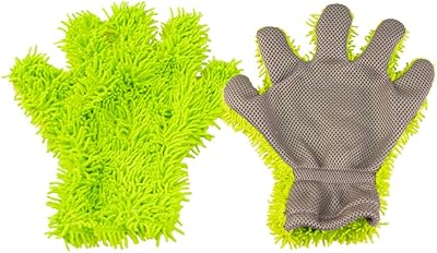 Gants de nettoyage pour les mains ovivery, 2 pièces de gants de nettoyage